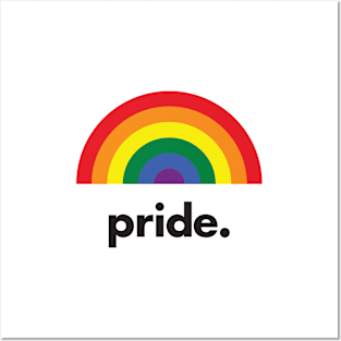 Pride Rainbow Posters and Art